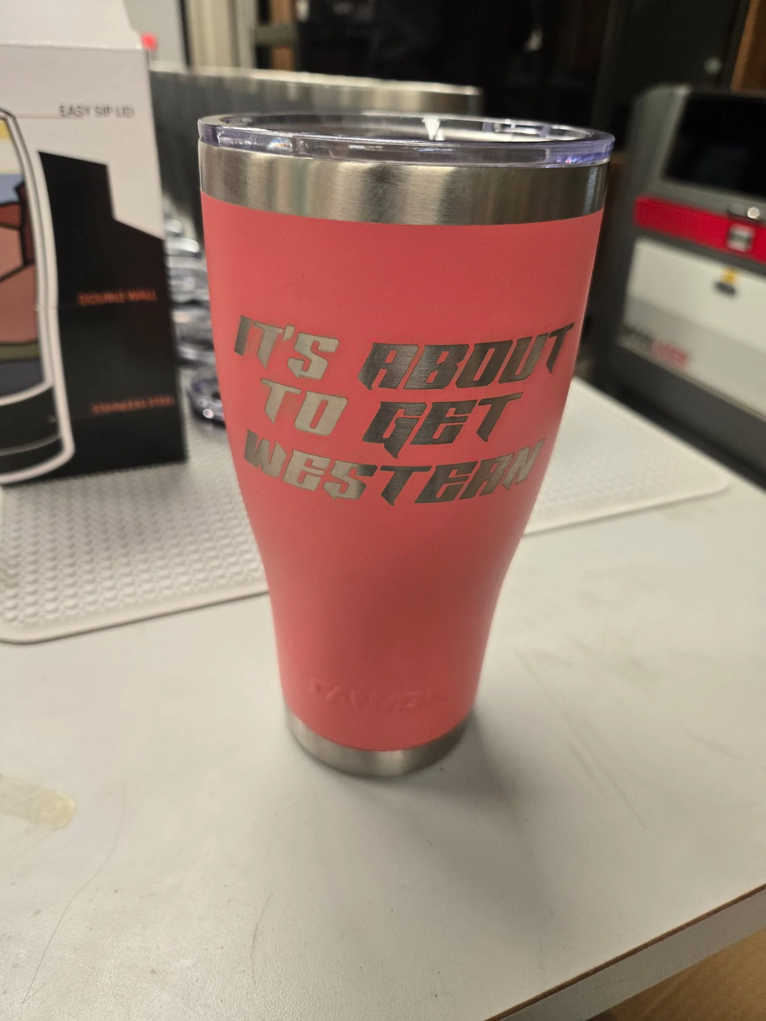 It’s About To Get Western 30oz Tumbler - Image 7
